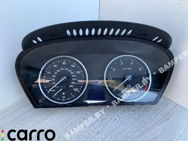 щиток приборов (приборная панель) BMW 5 серия E60/E61 2007, 2.5 л., бензин, АКПП, седан, 62119153748 - фото №1
