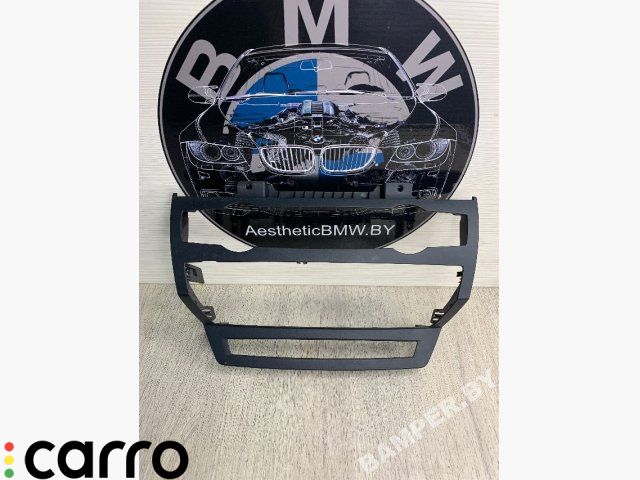 рамка блока управления климой BMW X5 E70 2007, 3.0 л., дизель, АКПП, внедорожник 5 дв. - фото №1