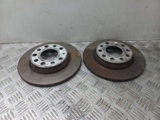 диски тормозные задние Audi A4 B6 2003, 2.5 л., TDi, BCZ, дизель