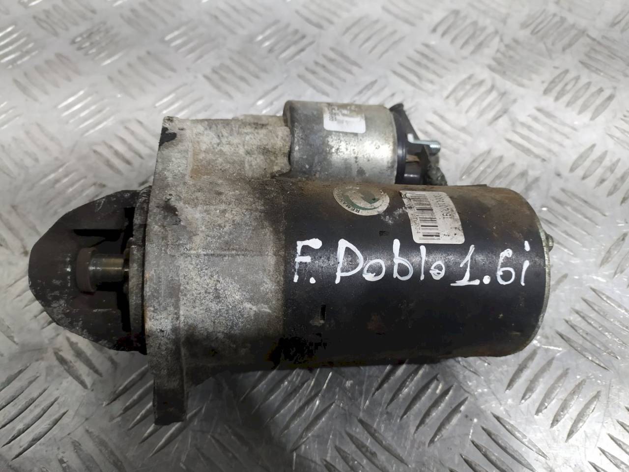 стартер Fiat Doblo 1 поколение 2005, 1.6 л., i, бензин - фото №1