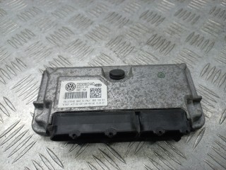 блок управления двигателем Volkswagen Polo 4 поколение 2005, 1.4 л., i, BUD, бензин, 03C906024AD