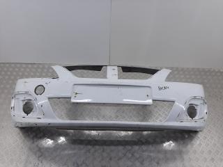 бампер передний Lada Largus 1 поколение 2018, белый