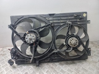 вентилятор радиатора Volkswagen Golf 4 поколение 2002, 1.9 л., AXR, дизель, МКПП, 1J0121207