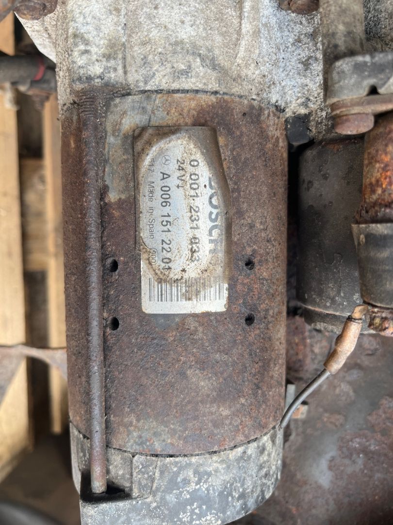 стартер Mercedes-Benz Atego 1 поколение 2003, 4.2 л., дизель, МКПП, A0061512201, 0001231033 - фото №1