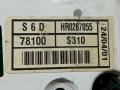 щиток приборов (приборная панель) Honda Civic 7 поколение 2001, 1.6 л., HR0287055 - фото №6