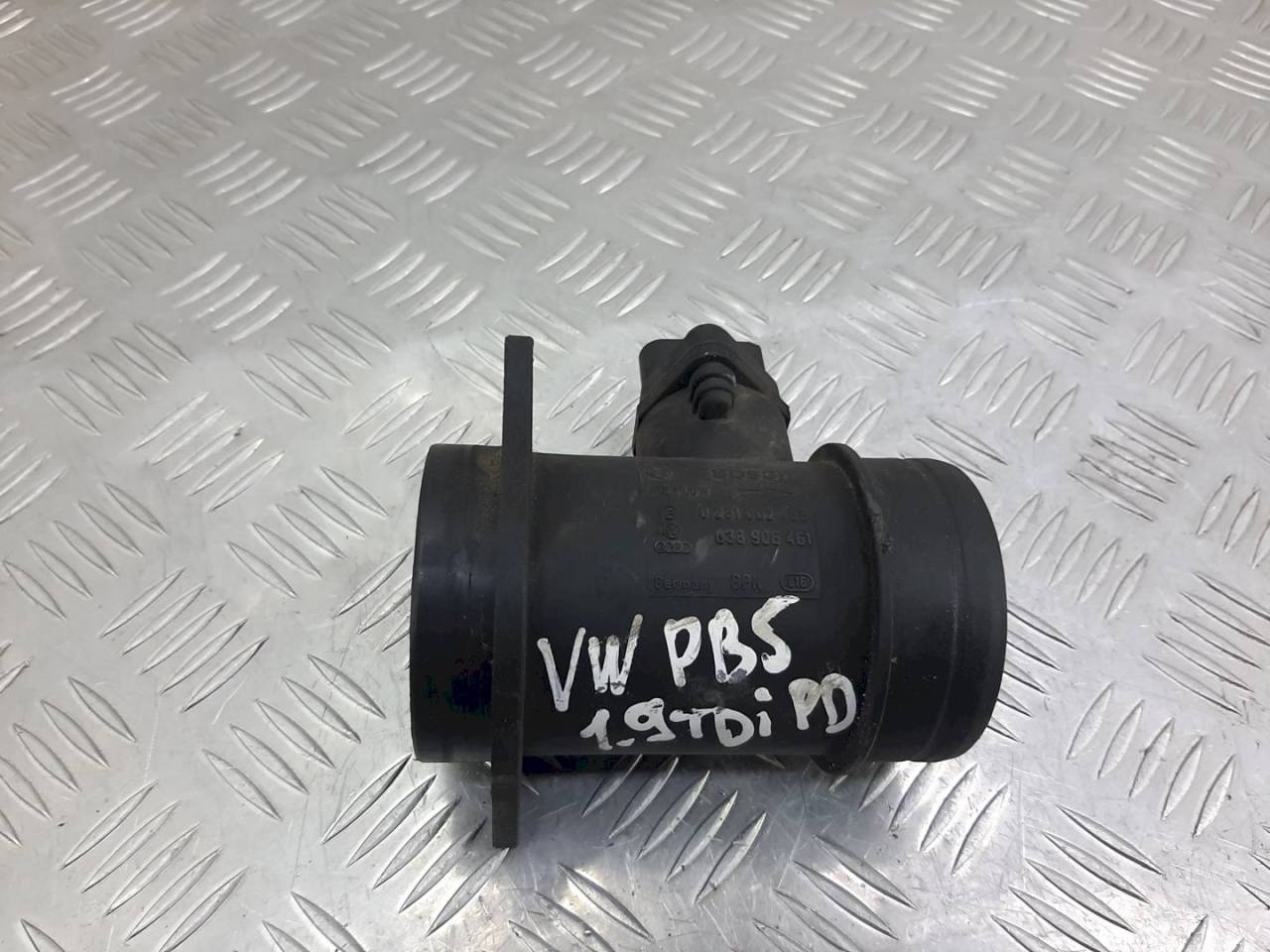 расходомер воздуха Volkswagen Passat B5 2000, 1.9 л., TDi PD, дизель, -, 0281002463 - фото №1