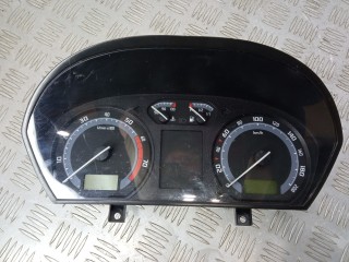 щиток приборов (приборная панель) Skoda Fabia 1 поколение (6Y) [рестайлинг] 2004, 1.2 л., i, AZQ, бензин, МКПП, 6Y0920881M