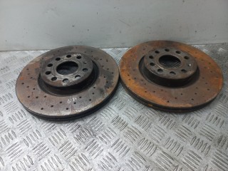 диски тормозные (комплект) Volkswagen Passat B6 2008, 2.0 л., CBBA, дизель, робот