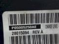 рамка под магнитолу Chrysler Voyager 4 поколение [рестайлинг] 2006, P05127379AA, P05005250AE - фото №5