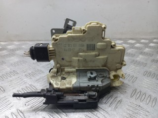 замок двери передней левой Volkswagen Passat B6 2006, 1.9 л., TDi PD, BLS, дизель, 3C1837015A