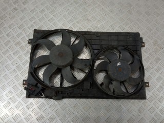 вентилятор радиатора Volkswagen Golf 5 поколение 2006, 1.9 л., BXE, дизель, МКПП, универсал, 1K0121207T