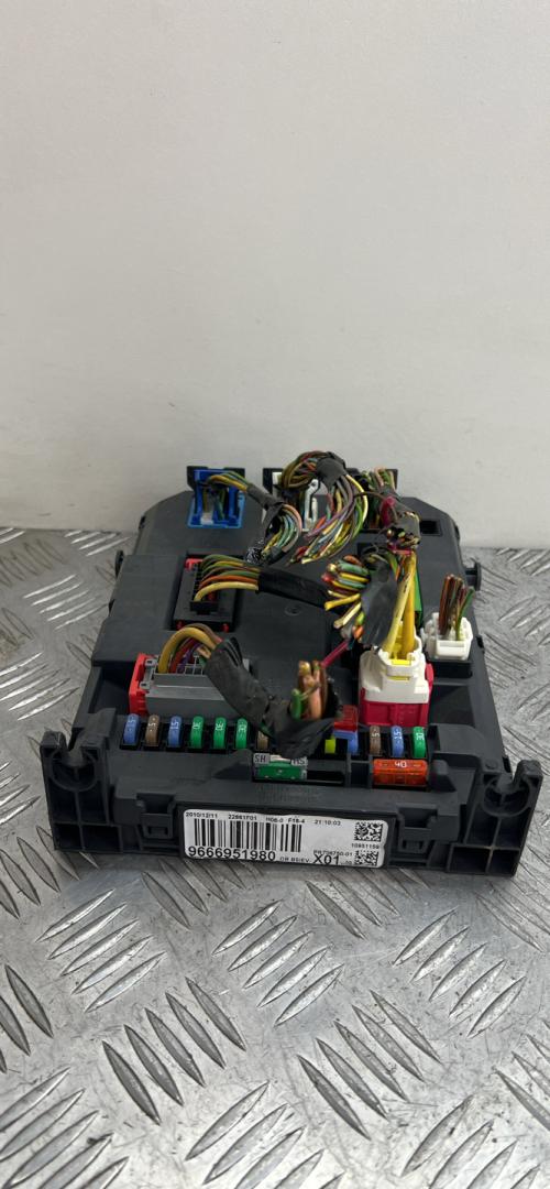 блок предохранителей Peugeot 207 CC 1 поколение 2008, 1.6 л., i, бензин, 9666951980 - фото №1