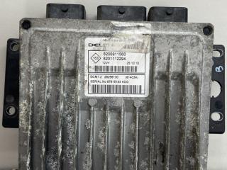 блок управления двигателем Renault Kangoo 2 поколение 2008, 1.5 л., дизель, МКПП, 8200911560