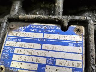 КПП механическая (МКПП) MAN TGA 1 поколение 2005, 16S1920TD, 81320036679