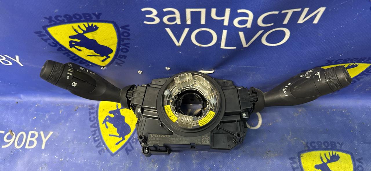 переключатель подрулевой (моторный тормоз) Volvo V60 2 поколение 2019, 2.0 л., D4204T16, дизель, АКПП, универсал, правый руль, 32266030 - фото №1