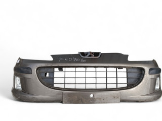 бампер передний Peugeot 407 1 поколение 2005