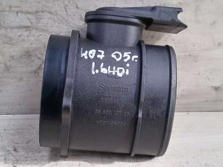 расходомер воздуха Peugeot 407 1 поколение 2005, 1.6 л., HDi, дизель