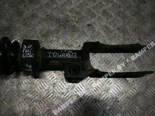 стойка передняя левая Volkswagen Touareg 1 поколение 2006, TDi, TDi