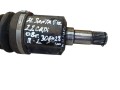 полуось передняя левая (приводной вал, ШРУС) Hyundai Santa Fe 2 поколение (CM) 2008, 2.2 л., дизель - фото №3