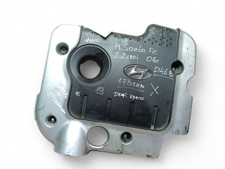 декоративная крышка двигателя Hyundai Santa Fe 1 поколение [рестайлинг] 2006, 2.2 л., дизель