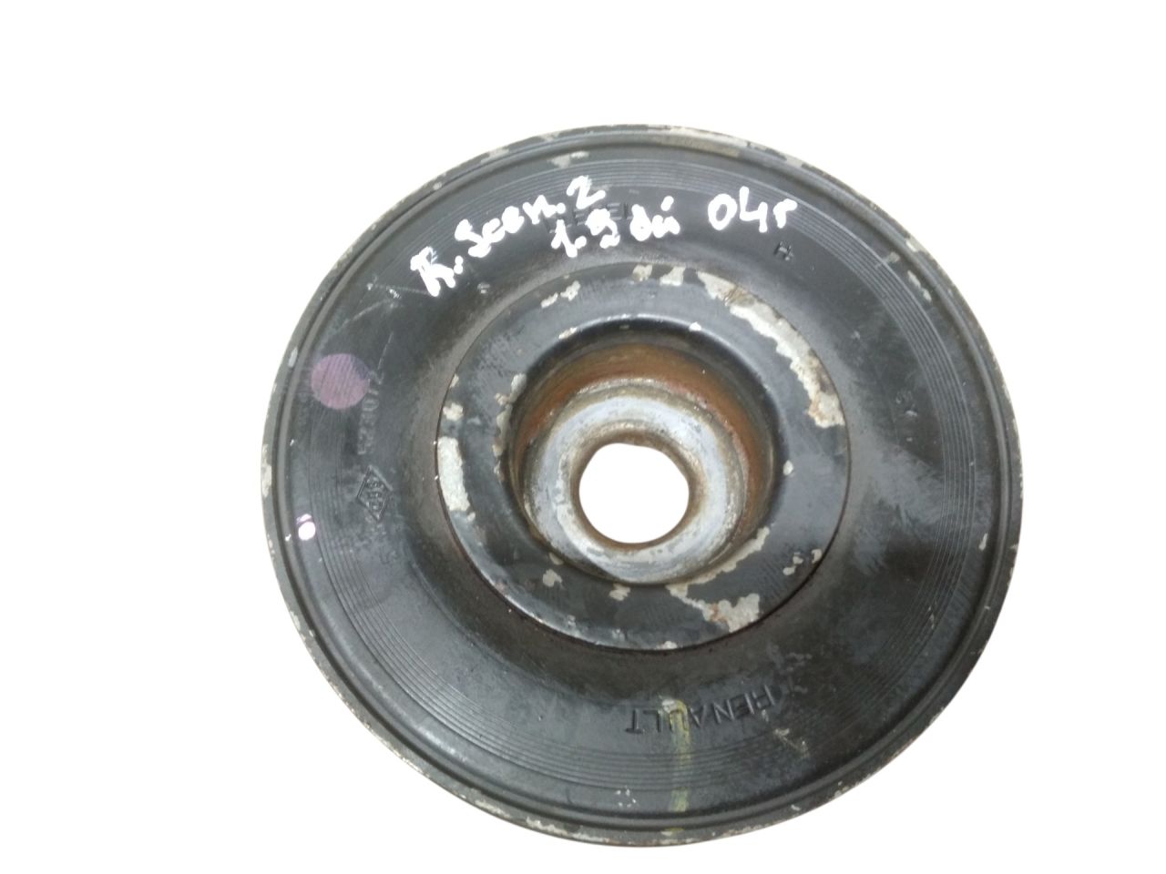 шкив коленвала Renault Scenic 2 поколение 2004, 1.9 л., дизель - фото №1