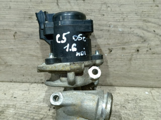 клапан EGR Citroen C5 1 поколение [рестайлинг] 2005, 1.6 л., дизель