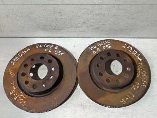 диск тормозной передний Volkswagen Golf 5 поколение 2005