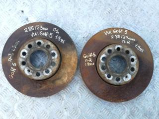 диск тормозной передний Volkswagen Golf 5 поколение 2006