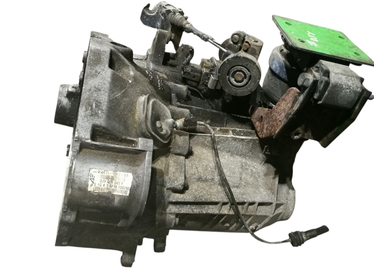 КПП механическая (МКПП) SEAT Alhambra 1 поколение 1999, 1.9 л., TDi, дизель, DJY - фото №1