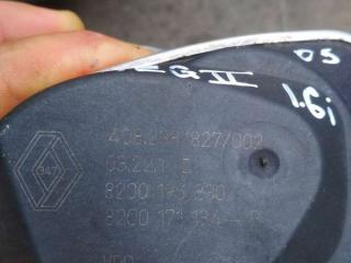 заслонка дроссельная Renault Megane 1 поколение [рестайлинг] 2002, 1.6 л., бензин, хетчбэк 5 дв.