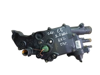 корпус термостата Citroen C5 1 поколение 2003, 2.0 л., дизель