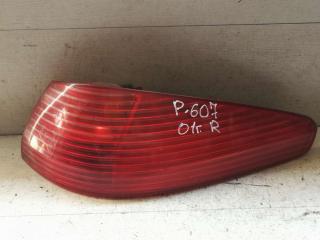 фонарь задний правый Peugeot 607 1 поколение 2001