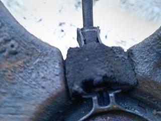 ступица передняя левая Renault Logan 1 поколение 2008, 1.5 л., дизель