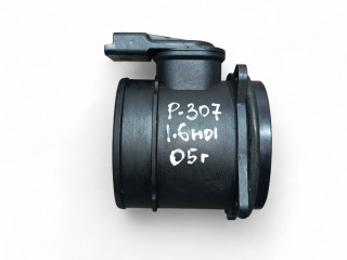 расходомер воздуха Peugeot 307 1 поколение 2005, 1.6 л., дизель, 7.28342.04