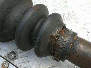 полуось передняя левая (приводной вал, ШРУС) Peugeot Boxer 1 поколение 1999, 2.5 л., дизель