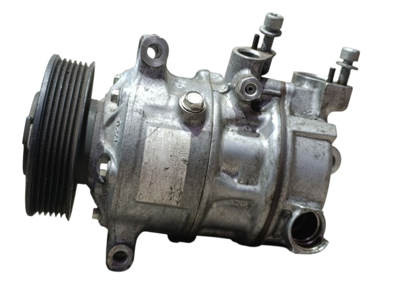 компрессор кондиционера Volkswagen Polo 6 поколение 2020, 1.5 л., бензин - фото №1