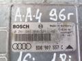 блок управления двигателем Audi A4 B5 1996, 1.8 л., i, бензин, седан - фото №2