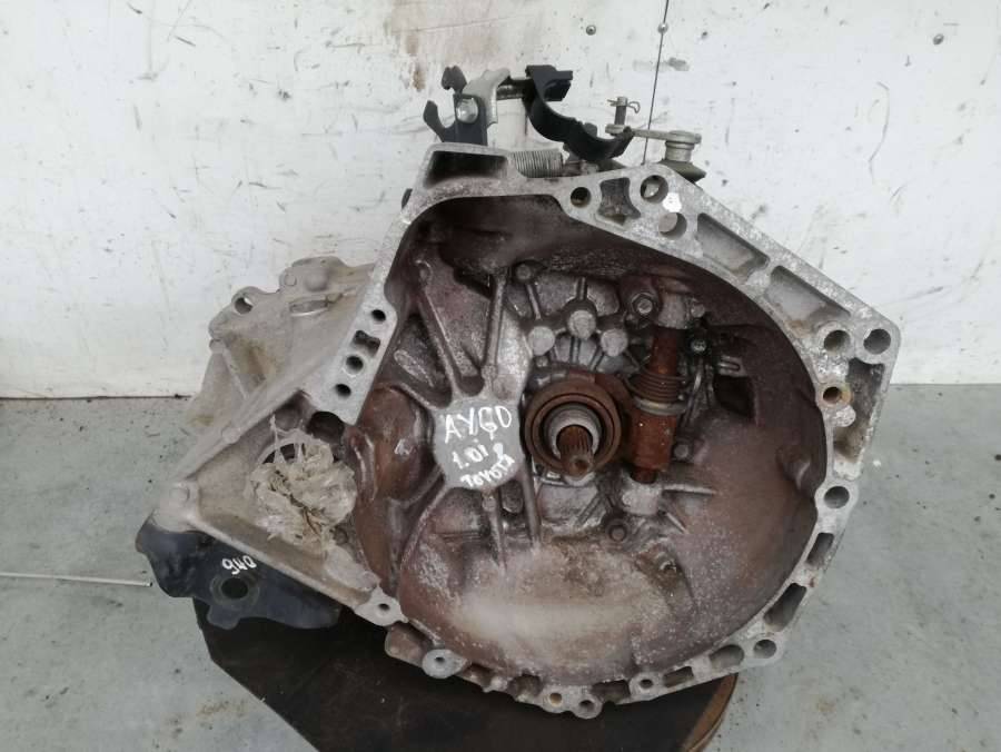 КПП механическая (МКПП) Toyota Aygo 1 поколение 2005, 1.0 л., бензин, хетчбэк 5 дв. - фото №1