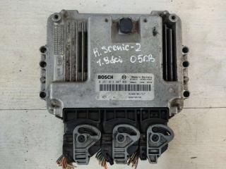 блок управления двигателем Renault Scenic 2 поколение 2005, DCi, DCi, 0281013907