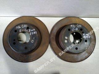 диск тормозной задний Mercedes-Benz E-Класс W210/S210 [рестайлинг] 2002