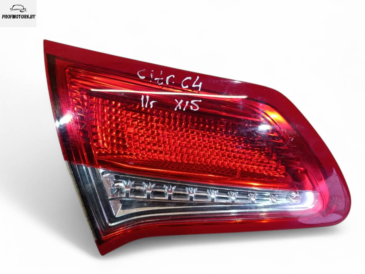 фонарь крышки багажника левый Citroen C4 2 поколение 2011, хетчбэк 3 дв., 9672155880 - фото №1