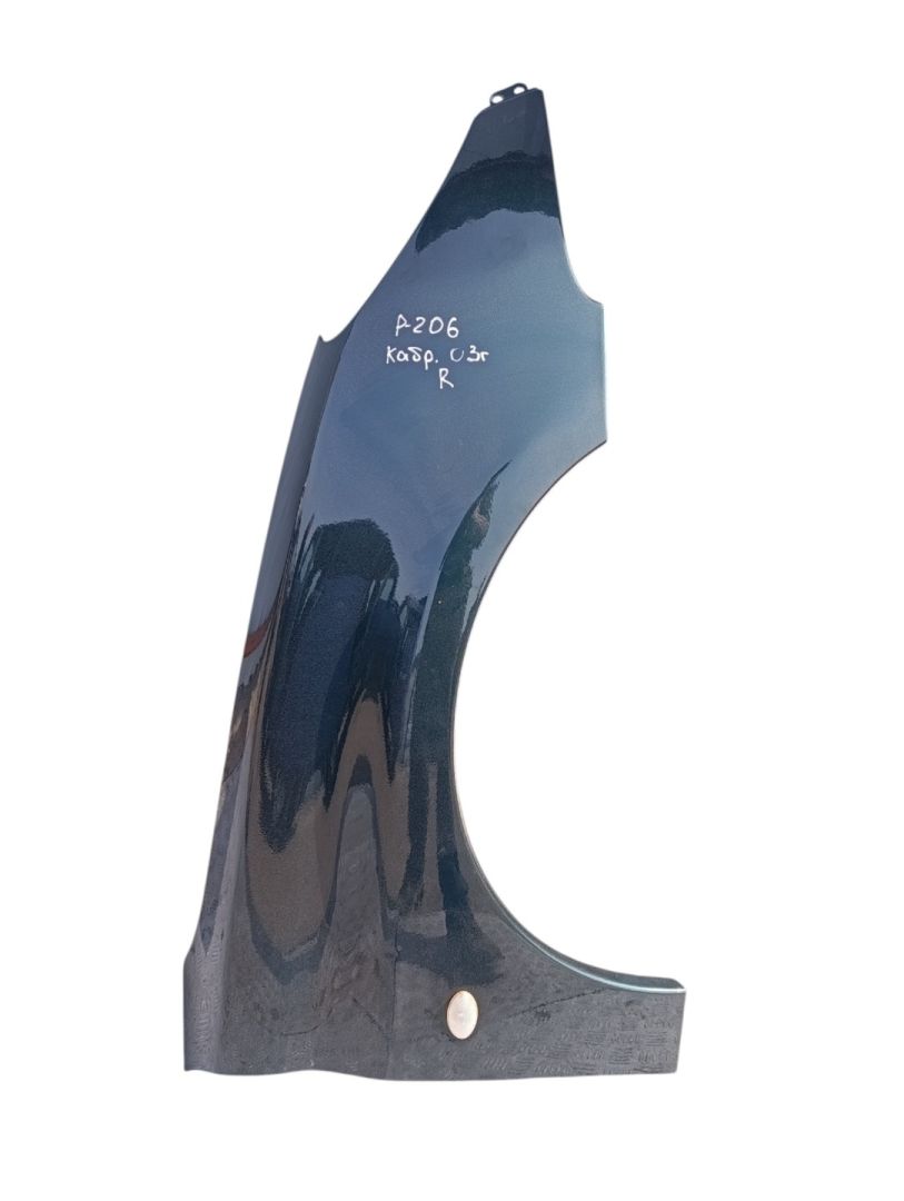 крыло переднее правое Peugeot 206 1 поколение 2003, кабриолет - фото №1