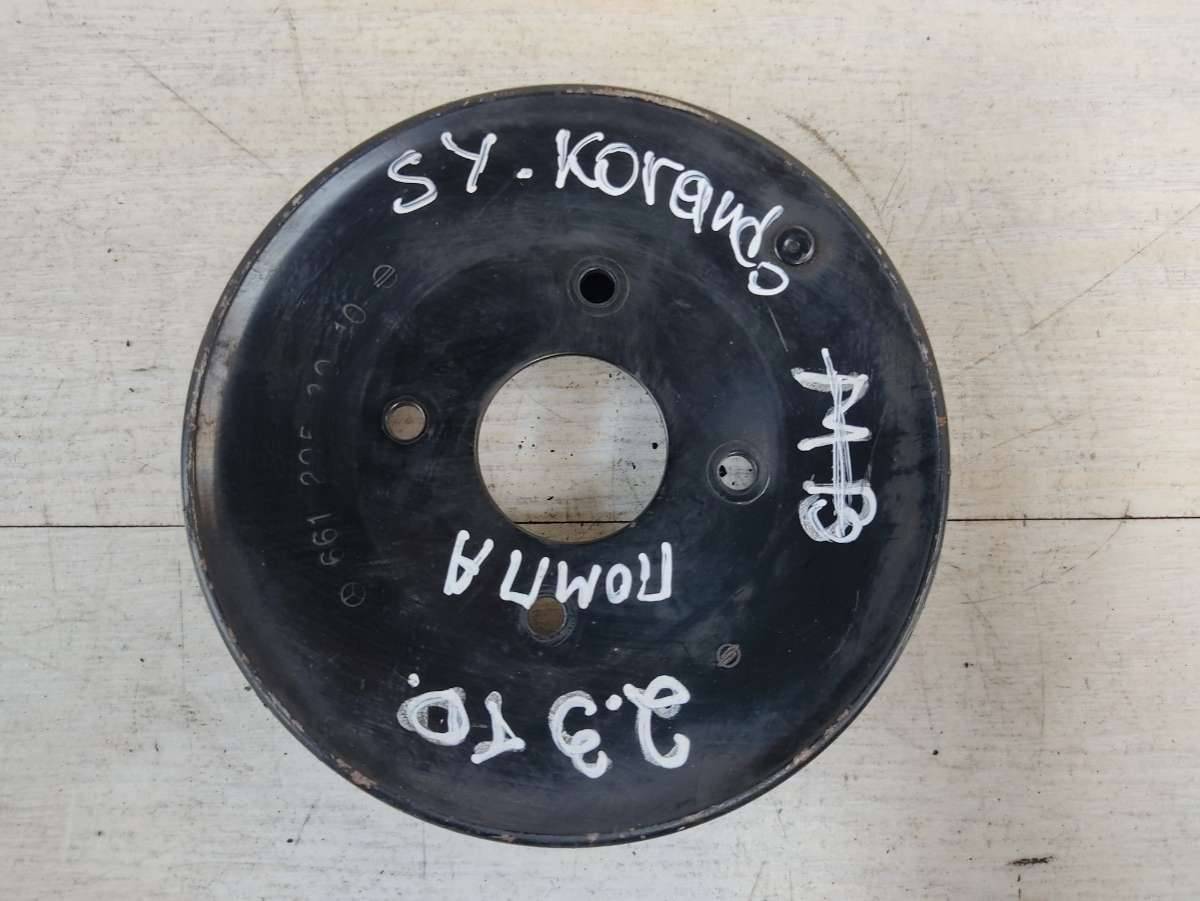 шкив помпы SsangYong Korando 2 поколение 1997, 2.3 л., TD, дизель - фото №1