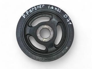 шкив коленвала Peugeot Partner 1 поколение [рестайлинг] 2007, 1.6 л., дизель