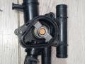 корпус термостата Renault Scenic 2 поколение 2004, DCi, DCi - фото №2