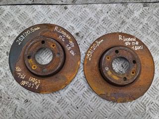 диск тормозной передний Renault Logan 1 поколение [рестайлинг] 2010, 1.5 л., дизель