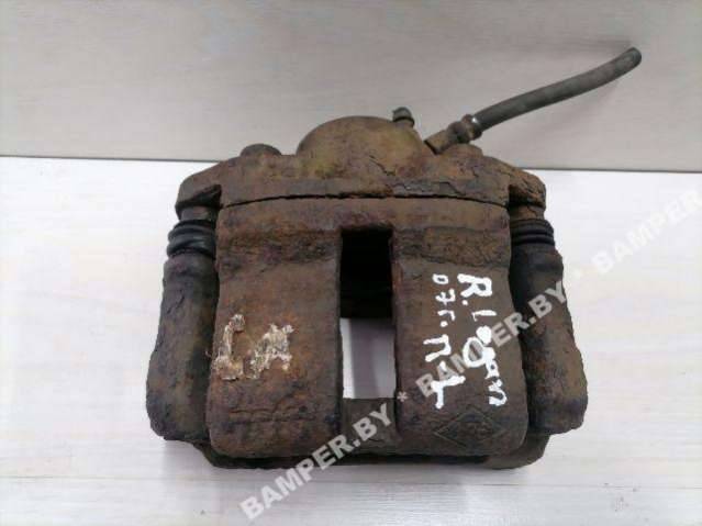 суппорт передний левый Renault Logan 1 поколение 2007, 1.6 л., бензин - фото №1