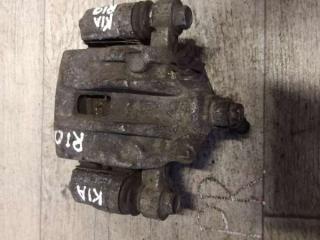 суппорт задний левый Kia Rio 2 поколение 2005, 1.5 л., дизель, хетчбэк 5 дв.