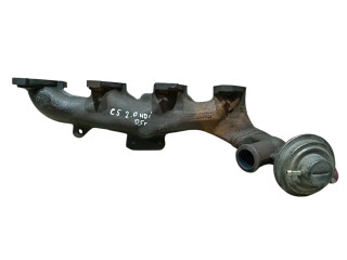 коллектор выпускной Citroen C5 1 поколение [рестайлинг] 2005, 2.0 л., дизель