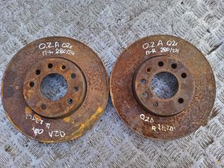 диск тормозной передний Opel Zafira 1 поколение (A) 2002